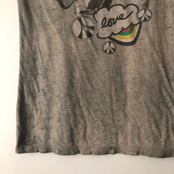 🛍️VINTAGE 90’s BOB MARLEY Peace & Love Tee - Picture 5 of 7